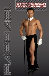 Stripteaseur raphael